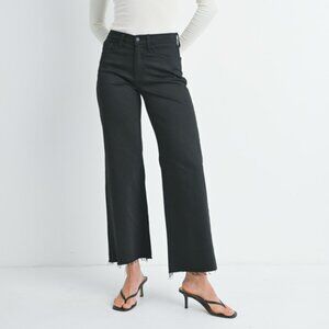 Just USA Black Wide Leg Flare Jeans